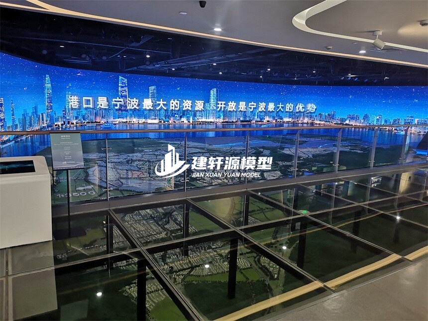 镇平城市规划模型