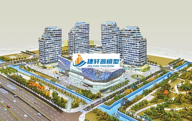 镇平智慧城模型